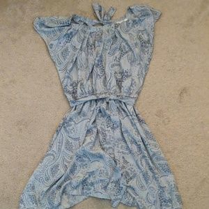 Blue and grey Lauren Conrad dress
